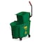 Rubbermaid Commercial Side Press Mop Bucket and Wringer, Green RCP758888GN - alternate 1